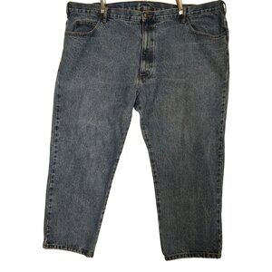 Guide Gear Jeans Mens 50 x 29 Straight Leg classic Medium Stonewash Blue